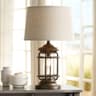 Andreas 26\" Bronze Brown Tall Table Lamp