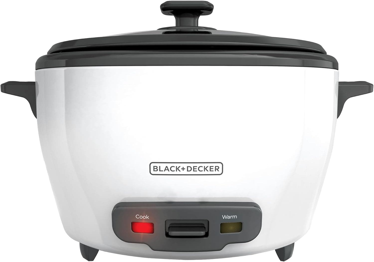 BLACK+DECKER Rice Cooker 6-Cup (Cooked) with Steaming Basket