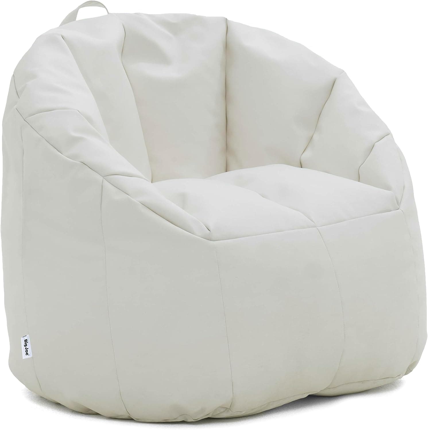 Big Joe Milano Outdoor Beanbag Chair White Marine